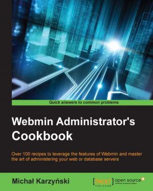 Cover of Webmin Administrator's Cookbook
