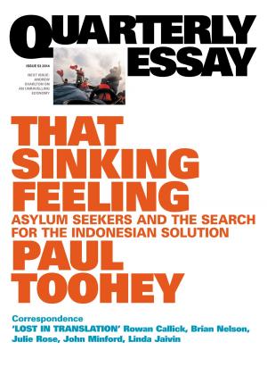 Cover of the book Quarterly Essay 53 That Sinking Feeling by Christopher Lawrence