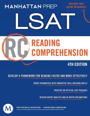 Cover of the book LSAT Reading Comprehension by Manhattan GMAT
