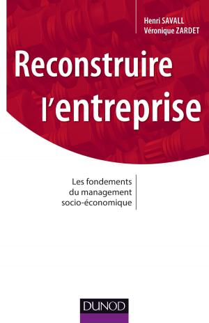 Cover of the book Reconstruire l'entreprise by Pierre Delion