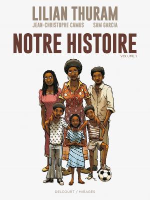 Cover of the book Notre histoire T01 by Robert Kirkman, Charlie Adlard