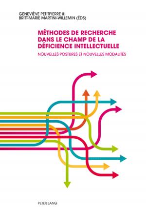 Cover of the book Méthodes de recherche dans le champ de la déficience intellectuelle by Philip Peter Schmidt