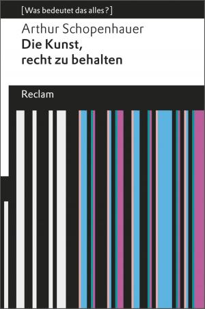 Cover of the book Die Kunst, recht zu behalten by Heinrich Detering