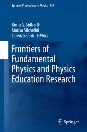 Cover of the book Frontiers of Fundamental Physics and Physics Education Research by 