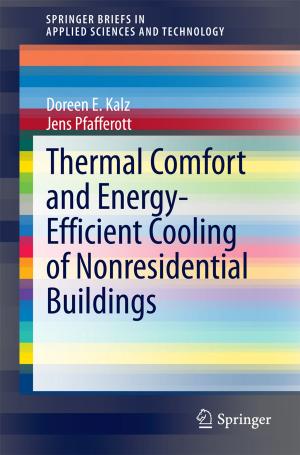 Cover of the book Thermal Comfort and Energy-Efficient Cooling of Nonresidential Buildings by Stephen Lynch
