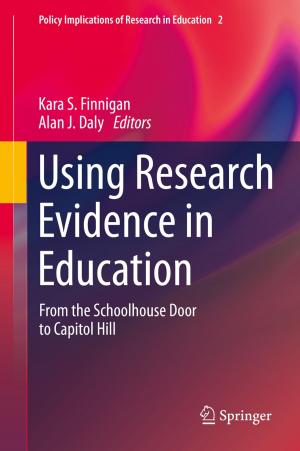 Cover of the book Using Research Evidence in Education by Gerrit Verschuur