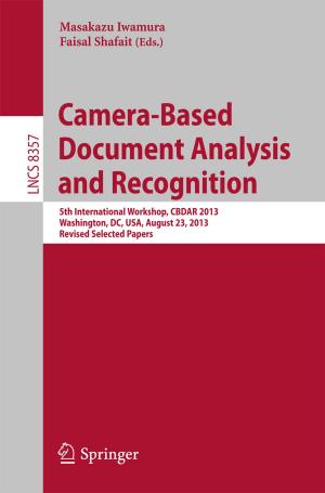 Cover of the book Camera-Based Document Analysis and Recognition by Luca Simeone, Giorgia Lupi, Paolo Ciuccarelli