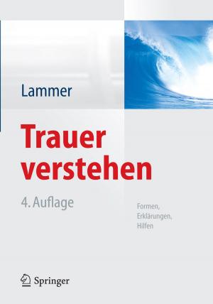 Cover of the book Trauer verstehen by Claudius Gros