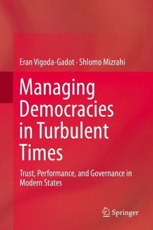 Book cover of Managing Democracies in Turbulent Times
