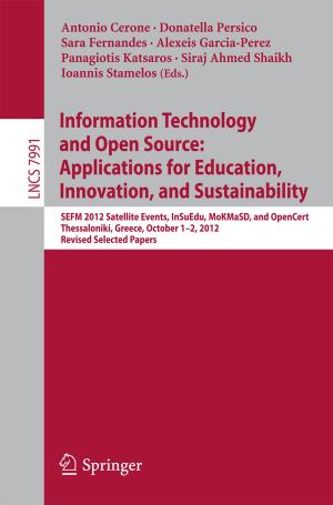 Cover of Information Technology and Open Source: Applications for Education, Innovation, and Sustainability
