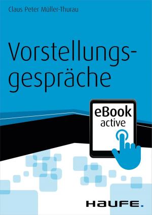 Cover of the book Vorstellungsgespräche - eBook active by Claus Peter Müller-Thurau
