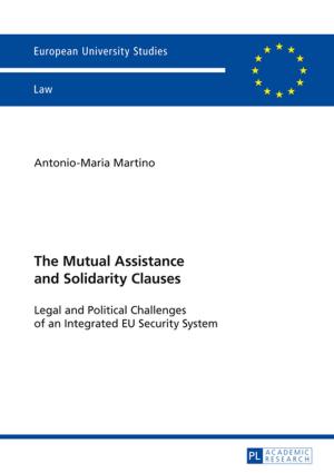 Cover of the book The Mutual Assistance and Solidarity Clauses by Claudiu Turcu?