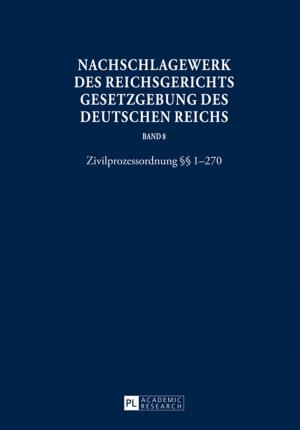 Cover of the book Nachschlagewerk des Reichsgerichts - Gesetzgebung des Deutschen Reichs by 