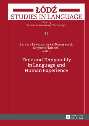 Cover of the book Time and Temporality in Language and Human Experience by Liane Vollmer-Gärtner
