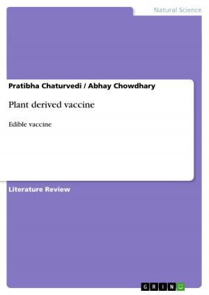 Cover of the book Plant derived vaccine by Florian Riedel