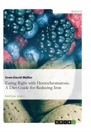 Book cover of Eating Right with Hemochromatosis. A Diet Guide for Reducing Iron
