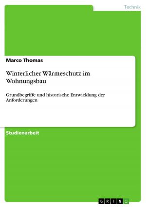 Cover of the book Winterlicher Wärmeschutz im Wohnungsbau by Robert Griebsch