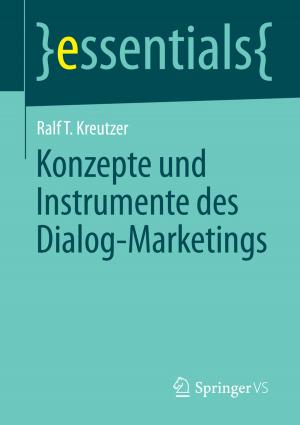 Cover of the book Konzepte und Instrumente des Dialog-Marketings by Mario Kischporski