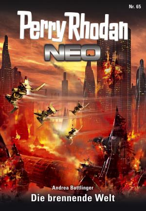 Book cover of Perry Rhodan Neo 65: Die brennende Welt