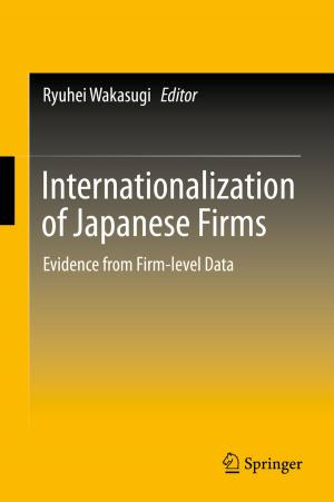 Cover of the book Internationalization of Japanese Firms by @MrArtell