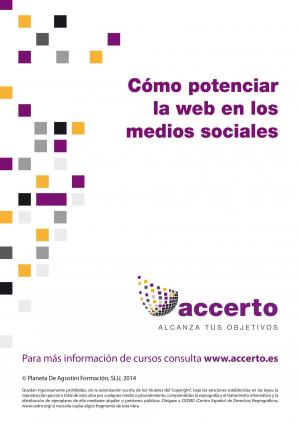 Cover of the book Cómo potenciar la web en los medios sociales by Jordi Molins Coronado