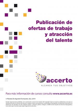 Cover of the book Publicación de ofertas de trabajo y atracción del talento by Nieves Hidalgo