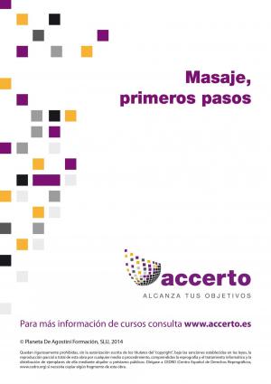 Cover of the book Masaje, primeros pasos by María Gallay