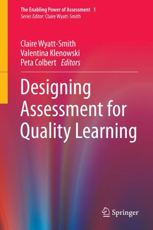 Cover of the book Designing Assessment for Quality Learning by Jonathan S. Golan