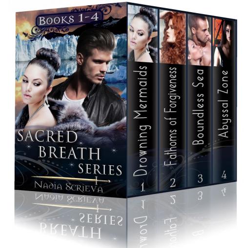 Cover of the book Sacred Breath Series (Books 1-4) by Nadia Scrieva, ThunderWords