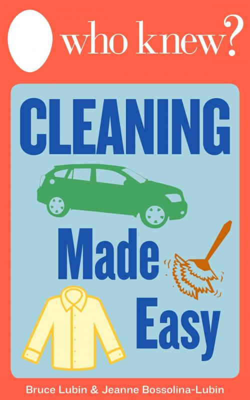 Cover of the book Who Knew? Cleaning Made Easy by Bruce Lubin, Jeanne Bossolina-Lubin, Castle Point Publishing