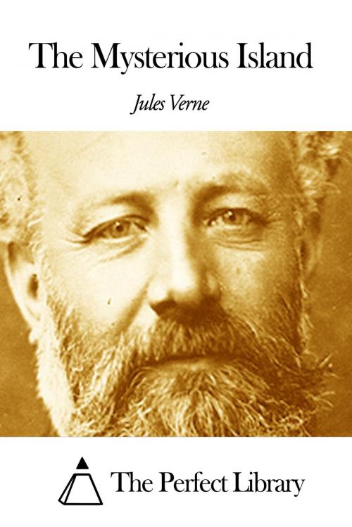 Cover of the book The Mysterious Island by Jules Verne, The Perfect Library