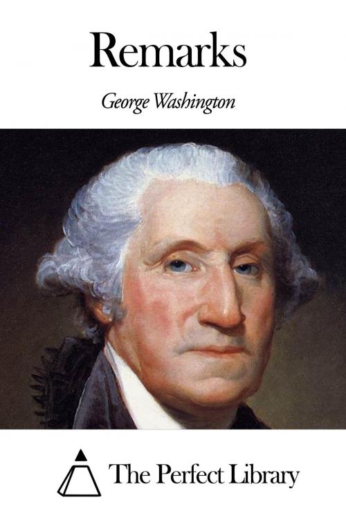 Cover of the book Remarks by George Washington, The Perfect Library