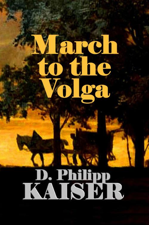 Cover of the book March to the Volga by D. Philipp Kaiser, www.DarrelKaiserBooks.com