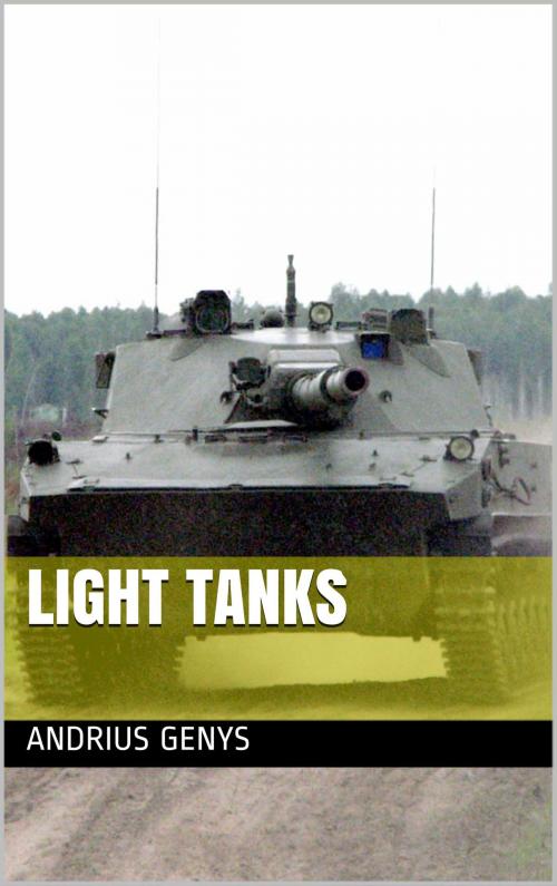 Cover of the book Light Tanks | Military-Today.com by Andrius Genys, Andrius Genys