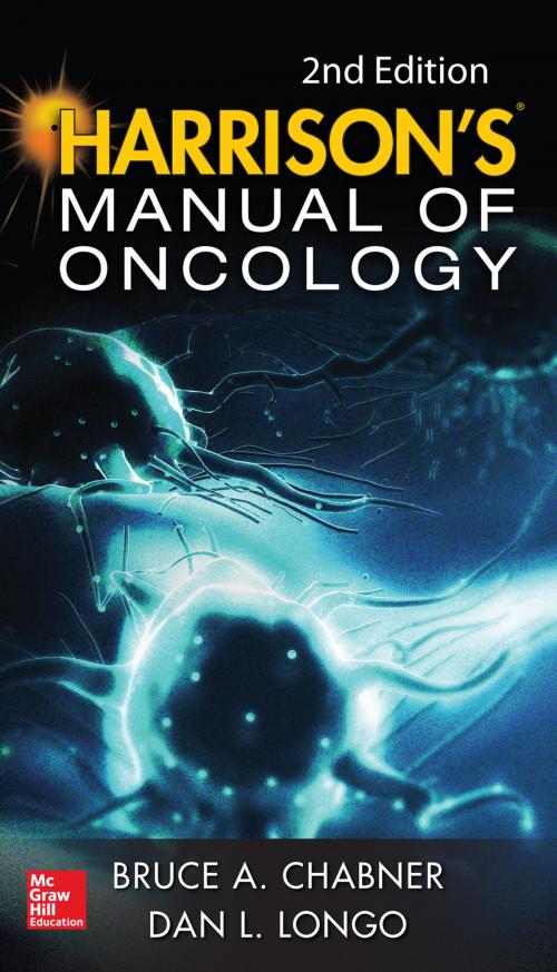 Cover of the book Harrisons Manual of Oncology 2/E by Bruce A. Chabner, Thomas J. Lynch Jr., Dan L. Longo, McGraw-Hill Education
