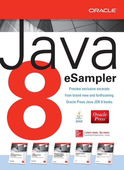 Cover of the book Java 8 Preview Sampler by Herbert Schildt, Maurice Naftalin, Hendrik Ebbers, J. F. DiMarzio, McGraw-Hill Education