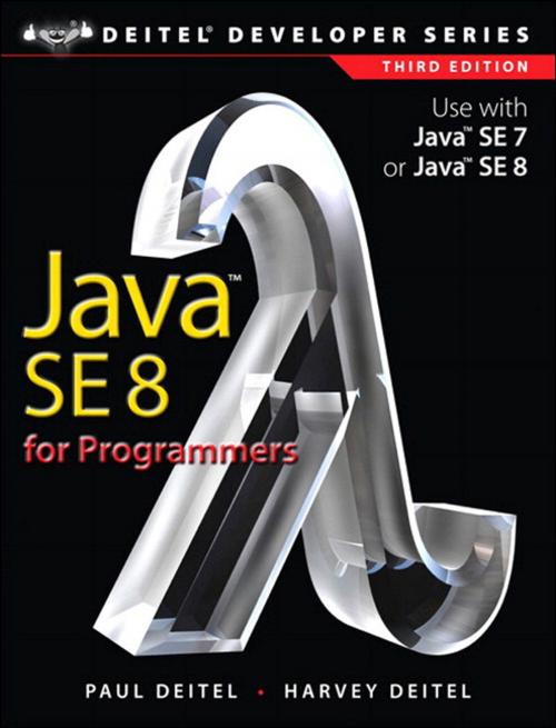 Cover of the book Java SE8 for Programmers by Paul Deitel, Harvey Deitel, Pearson Education