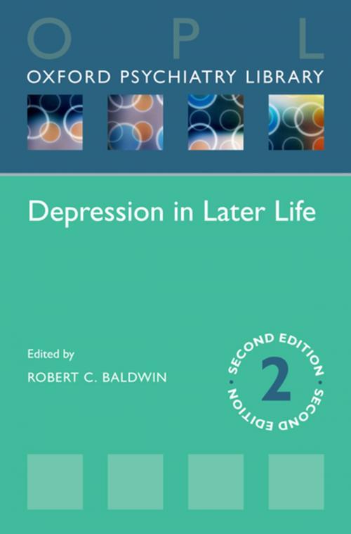 Cover of the book Depression in Later Life by Robert C. Baldwin, OUP Oxford