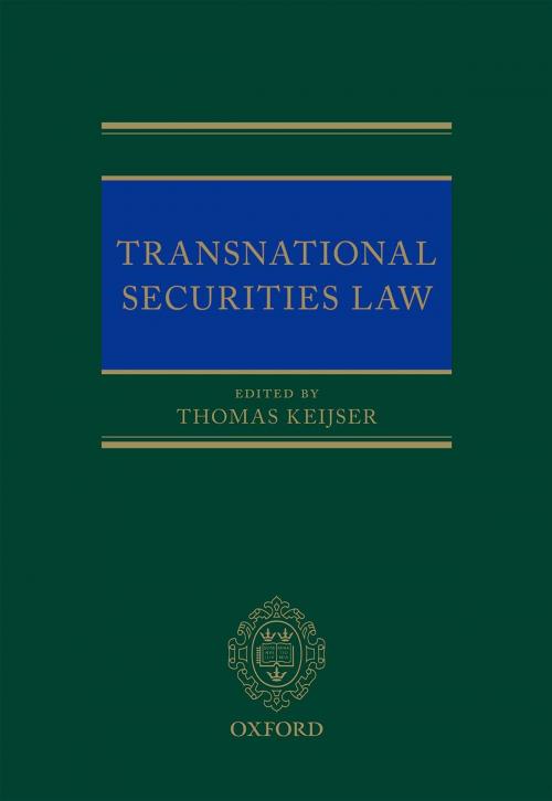 Cover of the book Transnational Securities Law by , OUP Oxford