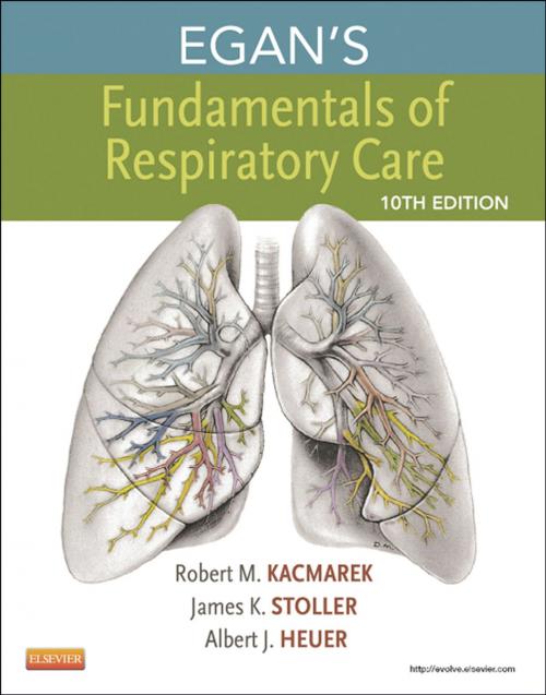 Cover of the book Egan's Fundamentals of Respiratory Care - E-Book by Robert M. Kacmarek, PhD, RRT, FAARC, James K. Stoller, MD, MS, Al Heuer, PhD, MBA, RRT, RPFT, Elsevier Health Sciences