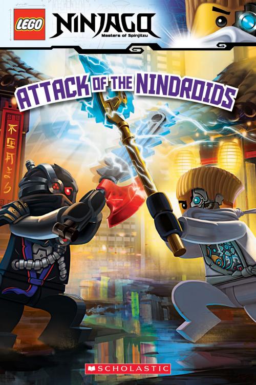 Cover of the book Attack of the Nindroids (LEGO Ninjago: Reader) by Kate Howard, Scholastic Inc.