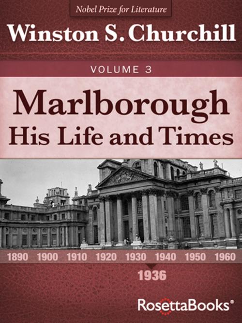Cover of the book Marlborough: His Life and Times, 1936 by Winston S. Churchill, RosettaBooks