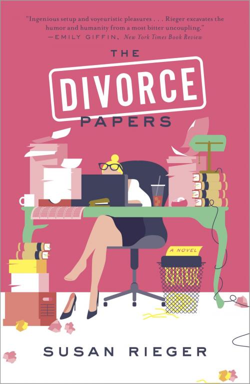 Cover of the book The Divorce Papers by Susan Rieger, Crown/Archetype