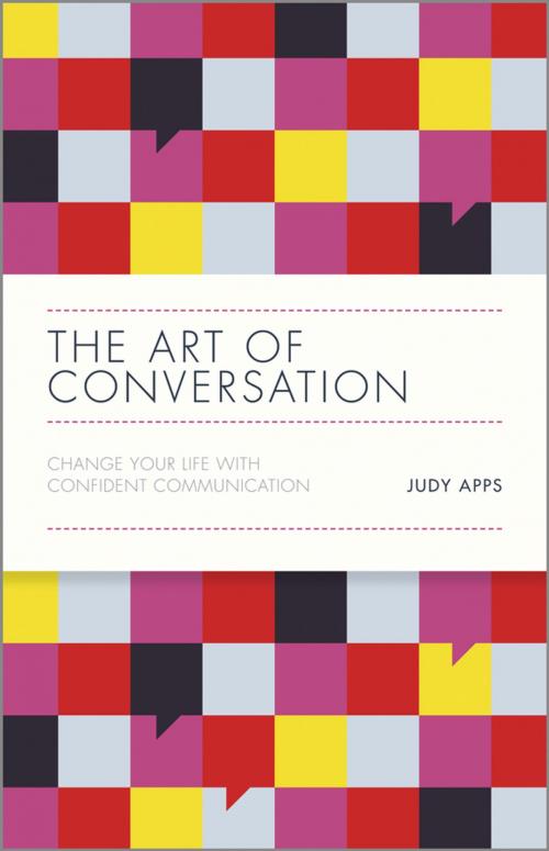 Cover of the book The Art of Conversation by Judy Apps, Wiley