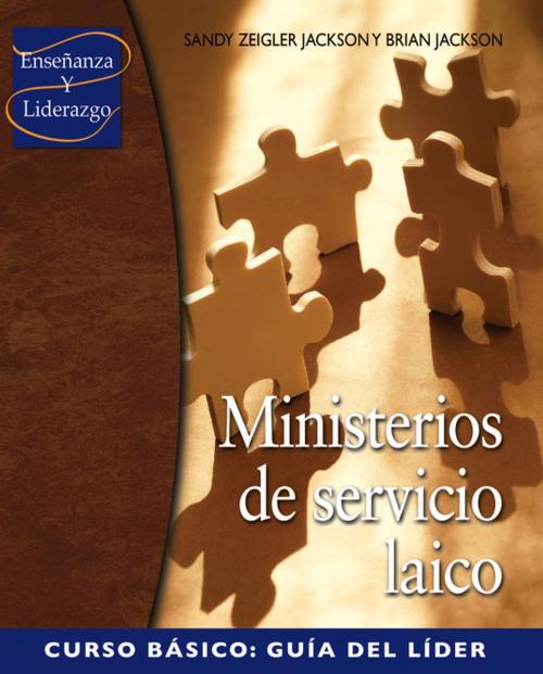 Cover of the book Ministerios de servicio laico, Curso básico, Guía del líder by Brian Jackson, Sandy Jackson, Upper Room