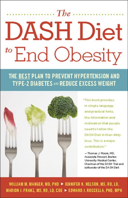 Cover of the book The DASH Diet to End Obesity by William M. Manger, MD, PhD, Jennifer K. Nelson, MS, RD, Marion J. Franz, MS, RD, CDE, Edward J Roccella, PhD, MPH, Turner Publishing Company