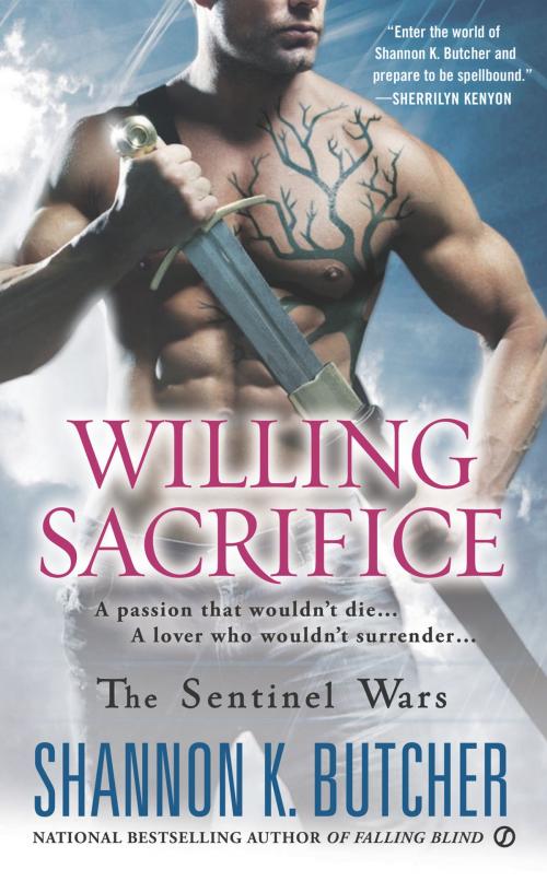 Cover of the book Willing Sacrifice by Shannon K. Butcher, Penguin Publishing Group