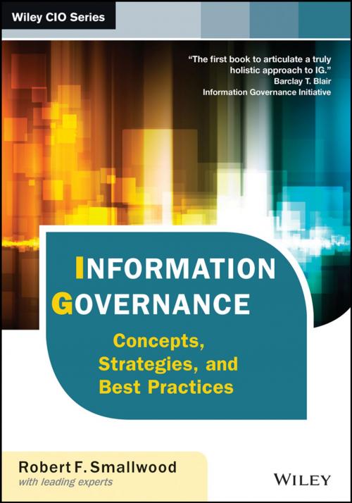 Cover of the book Information Governance by Robert F. Smallwood, Wiley