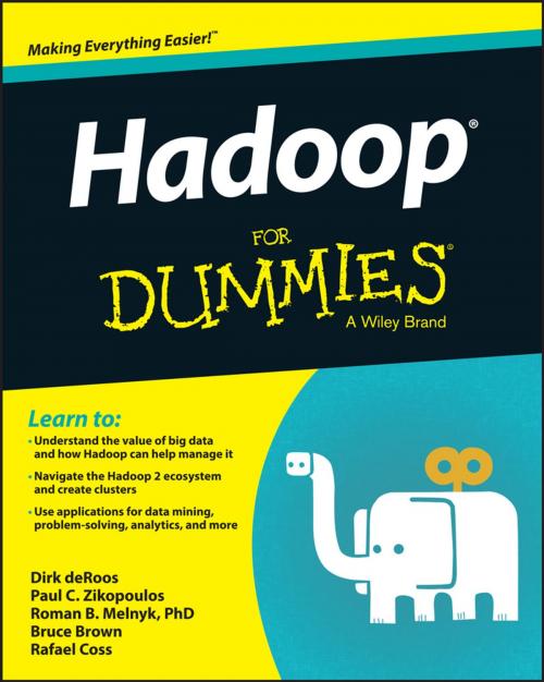 Cover of the book Hadoop For Dummies by Dirk deRoos, Wiley