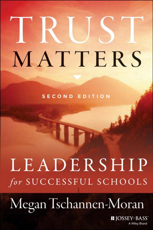 Cover of the book Trust Matters by Megan Tschannen-Moran, Wiley
